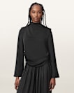 Leslie Cowl Neck Relaxed Top