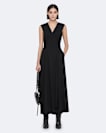 Midi wrap dress