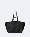 Leather tote bag