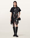 Lana Lace Floral Mini Dress