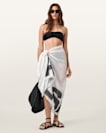 Underground Print Logo Pareo Scarf