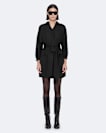 Noora silk blend shirt dress
