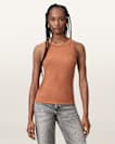 Rina Crew Neck Sleeveless Tank Top