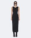 Sleeveless bodycon midi dress