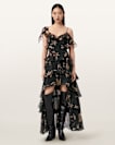 Sienna Ruffle Maxi Dress