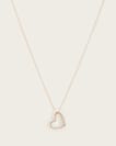 Vida Beaded Heart Pendant Necklace
