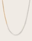 Box Two Tone Necklace