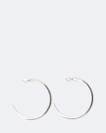 Talon post back hoop earrings