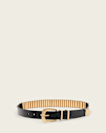 Tess Skinny Leather Belt