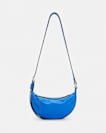 Half Moon Leather Crossbody Bag