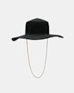 Mila Chain Strap Wool Bolero Hat