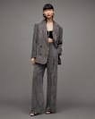 Elle Double Breasted Lightweight Blazer
