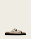 Randal Buckled Suede Sandals
