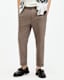 Cross Tallis Linen Blend Slim Trousers