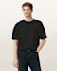 Nero Mock Neck Short Sleeve T-Shirt