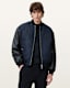 Myler Leather Sleeve Bomber