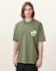Orlando Logo Print Oversized T-Shirt