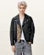 Mick Leather Biker Jacket