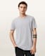 Figure Crew Neck Raw Edge T-Shirt