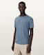 Figure Crew Neck Raw Edge T-Shirt