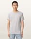 Figure Crew Neck Raw Edge T-Shirt