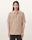 Aspen Waffle Texture Ramskull Polo Shirt