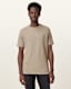 Brace Brushed Cotton Crew Neck T-Shirt