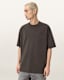 Xander Flocked Logo Oversized T-Shirt