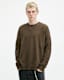 Ektarr Crew Neck Distressed Jumper