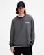 Underground Relaxed Fit Crew Neck Sweatshirt