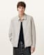 Trey Taupe Ramskull Pointed Collar Jacket