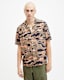 Solar Camouflage Print Relaxed Fit Shirt