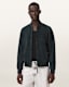 Morton Relaxed Fit Suede Bomber Jacket