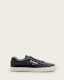 Underground Leather Low Top Trainers