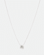 Scorpius Tag Sterling Silver Necklace