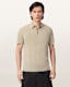 Mode Merino Short Sleeve Ramskull Polo Shirt
