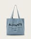 Underground Logo Printed Tote Bag