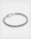 Box Chunky Chain Sterling Silver Bracelet