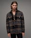 Fornax Checked Borg Lined Shirt Jacket