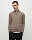 Kilburn Zip Funnel Neck Jumper