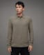 Statten Long Sleeve Ramskull Polo Jumper