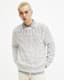 Illund Waffle Stitch Crew Neck Jumper