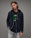 Kairo Removable Hood Suede Bomber Jacket