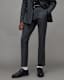 Androm Metallic Pinstripe Skinny Trousers