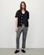 Tallis Slim Fit Cropped Trousers