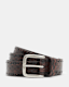 Matias Tooled Leather Belt