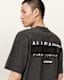 Redact Oversized Embroidered Logo T-Shirt