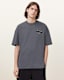 Redact Oversized Embroidered Logo T-Shirt