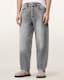 Curve Barrel Leg Denim Jeans