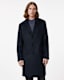 Hal Single Breasted Wool Blend Coat